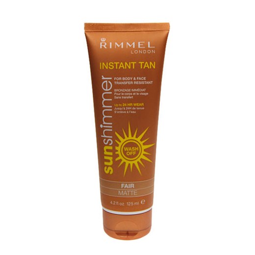 Rimmel London Sun Shimmer Instant Tan 125ml W Samoopalacz odcień Fair Matte e-glamour brazowy samoopalacze