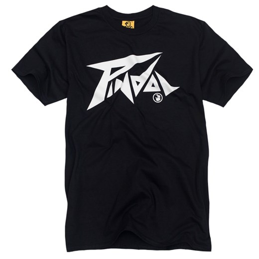 Pindol dziedzicpruski-pl czarny T-shirty męskie z nadrukiem