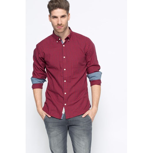 Koszula - Produkt by Jack & Jones - Koszula answear-com czerwony jesień