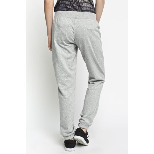 Spodnie damskie - Reebok - Spodnie answear-com szary sportowy
