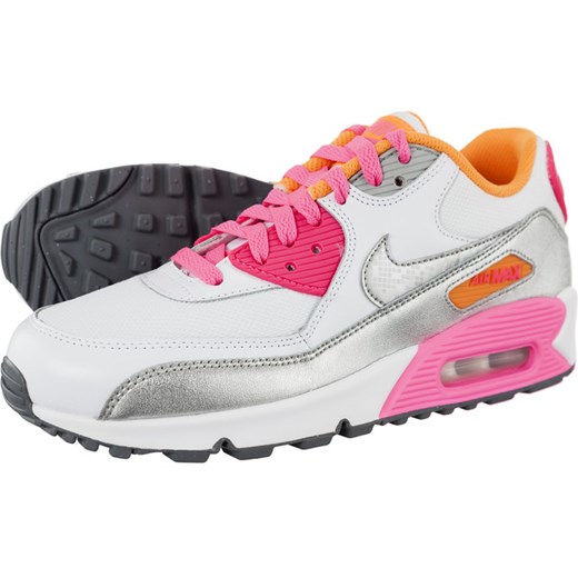 Buty Nike Air Max 90 Mesh GS 101 eastend szary Buty do biegania