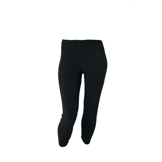 Modne czarne legginsy 7/8 modne-duze-rozmiary czarny elastan