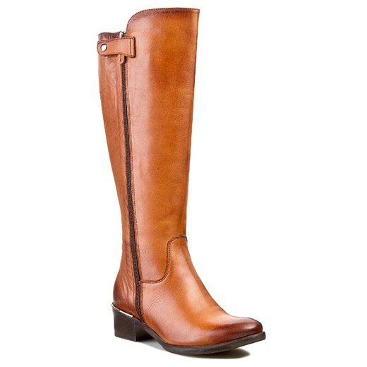 Kozaki CARINII - B1814 Clasic Buk eobuwie-pl pomaranczowy dopasowane