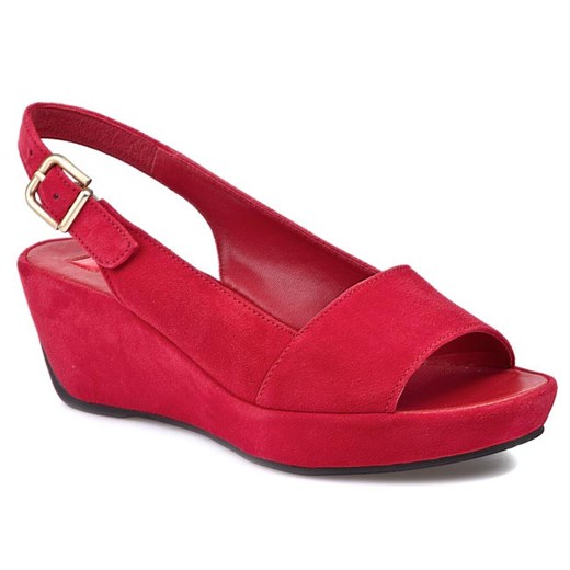 Sandały HÖGL - 7-103622 Red 4000 eobuwie-pl czerwony sandały
