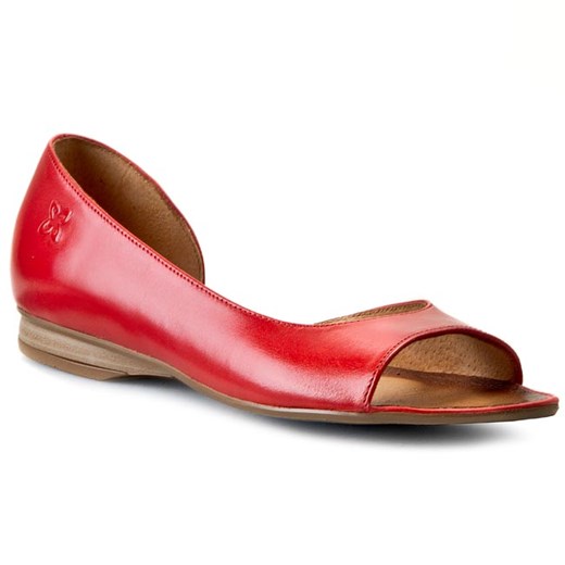 Sandały MACIEJKA - 00554-08/00-1 Czerwony eobuwie-pl rozowy sandały