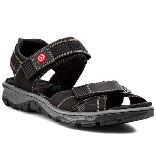 Sandały RIEKER - 68851-00 Black eobuwie-pl czarny sandały