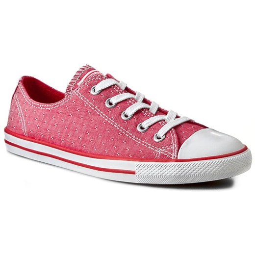 Trampki CONVERSE - CT Dainty Ox 547307C Casino eobuwie-pl rozowy Półbuty damskie płaskie