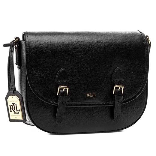 Torebka RALPH LAUREN - Messenger N91 L3908 RL264 VOLAU Black/Black eobuwie-pl czarny casual