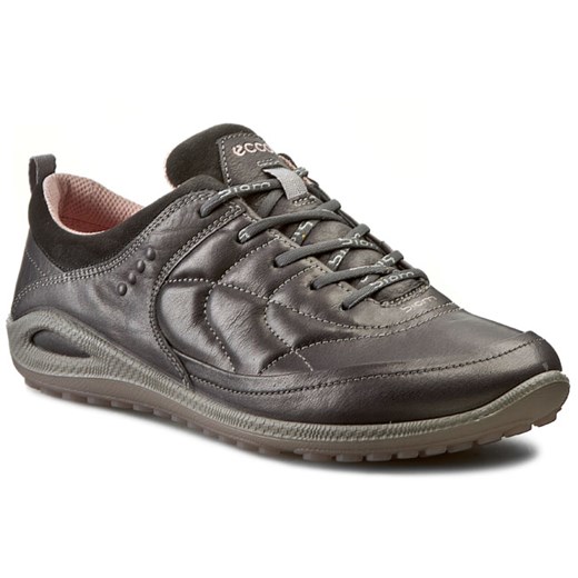 Półbuty ECCO - Biom Grip Lite 83165358687 Dark Shadow/Silver Pi eobuwie-pl szary Półbuty damskie płaskie