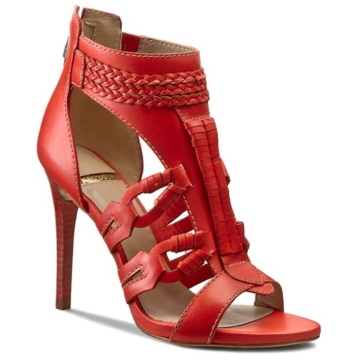 Sandały GUESS - BY MARCIANO FL2SPE LEA03 RED eobuwie-pl czerwony bez wzorów