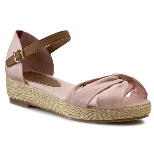 Espadryle TOMMY HILFIGER - Sue 11D FG56819163 D Dusty Rose 615 eobuwie-pl bezowy boho