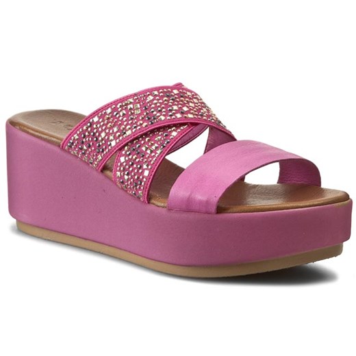 Klapki INUOVO - Goa 5165  Fuxia eobuwie-pl fioletowy casual