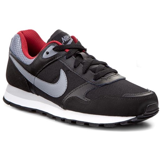 Sneakersy NIKE - Nike Md Runner Bg 629802 006 Black.Cool Grey/Gym Red eobuwie-pl czarny jesień