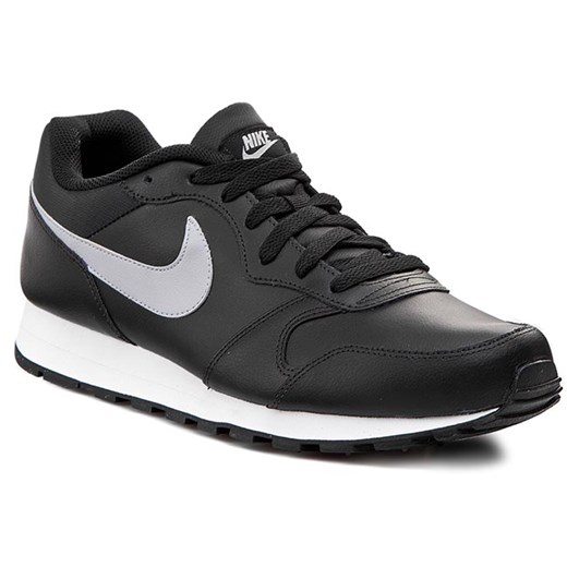 Sneakersy NIKE - Md Runner 2 Leather 749795 001 Black/Wolf Grey eobuwie-pl szary lato