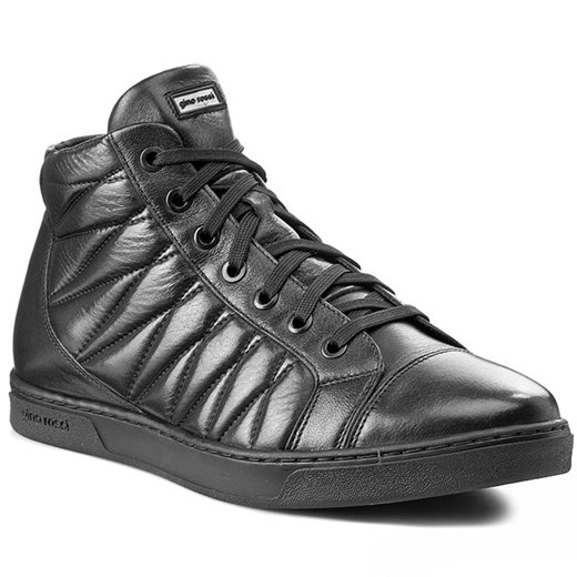 Sneakersy GINO ROSSI - Dex MTV569-K55-8Q00-9900-F  Czarny 99 eobuwie-pl szary jesień