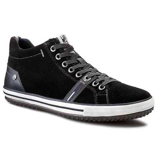 Trzewiki TOMMY HILFIGER - DENIM Joe 2C EM56819901 Black 990 eobuwie-pl czarny jesień