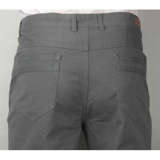 Modne spodnie typu chinos SPEZREAL615gray jegoszafa-pl szary casual