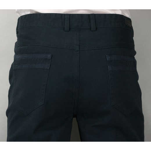 Modne spodnie typu chinos SPEZREAL411carbon jegoszafa-pl czarny casual