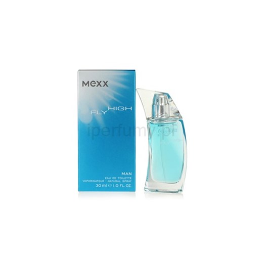 Mexx Fly High woda toaletowa dla mężczyzn 30 ml  + do każdego zamówienia upominek. iperfumy-pl niebieski męskie
