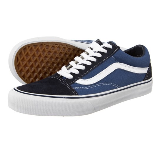 Trampki Vans Old Skool NVY eastend brazowy sportowy