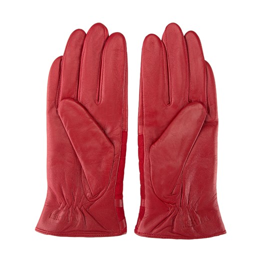 39-6-521-2T Rękawiczki damskie wittchen czerwony jesień