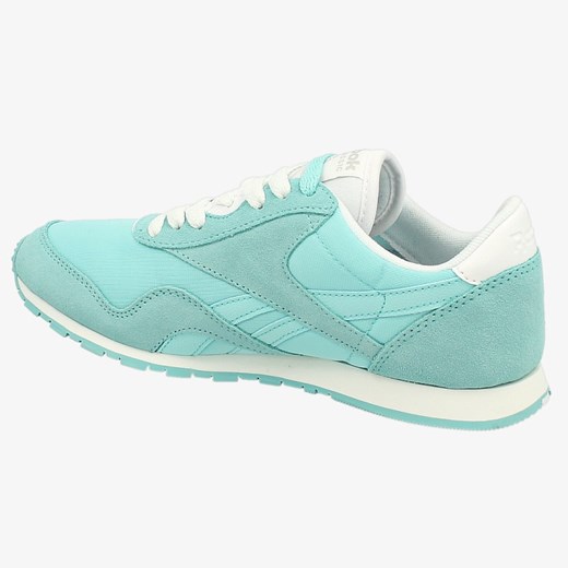 REEBOK CL NYLON SLIM PIGMENT galeriamarek-pl mietowy sznurówki