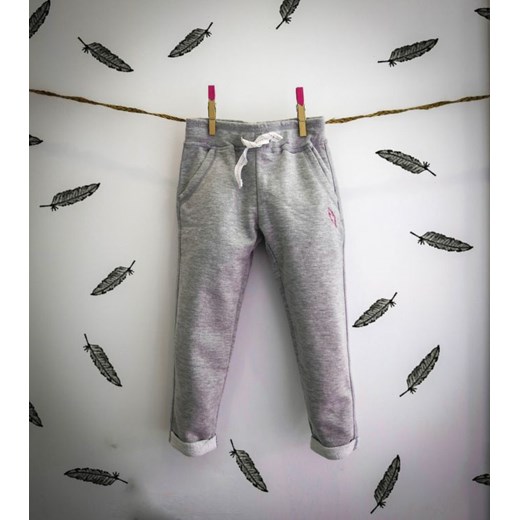 spodnie dres G-TRK-002-A nativo-kids bialy dzianina