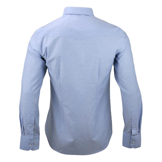 Taliowana koszula Paul Bright KSDWPBRPAUL0096 jegoszafa-pl niebieski koszule