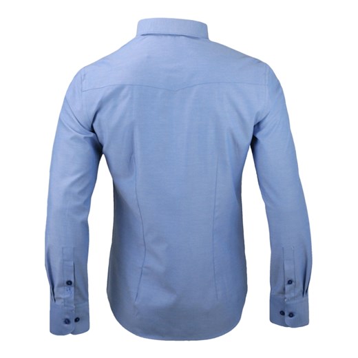 Taliowana koszula Paul Bright KSDWPBROLIVER0104 jegoszafa-pl niebieski koszule
