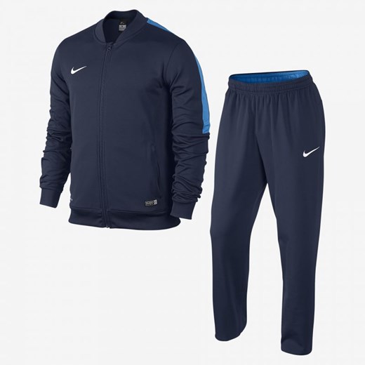 Dres piłkarski Nike Academy Sideline Knit Warm Up M 651377-410 hurtowniasportowa-net szary dresówka
