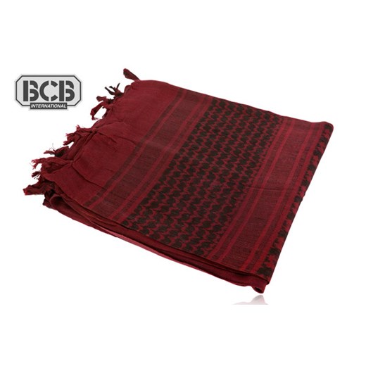Arafatka - chusta (shemagh) BCB czerwono - czarna zbrojownia czerwony chusta