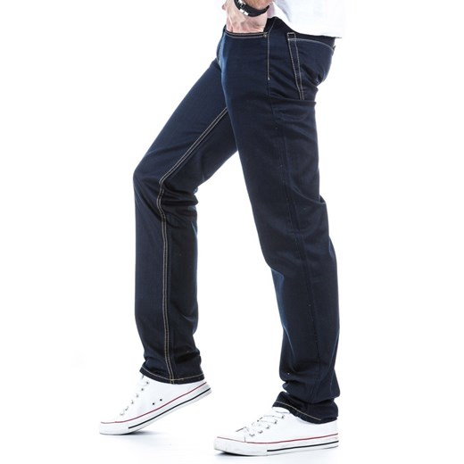 Spodnie (ux0047) dstreet bialy jeans