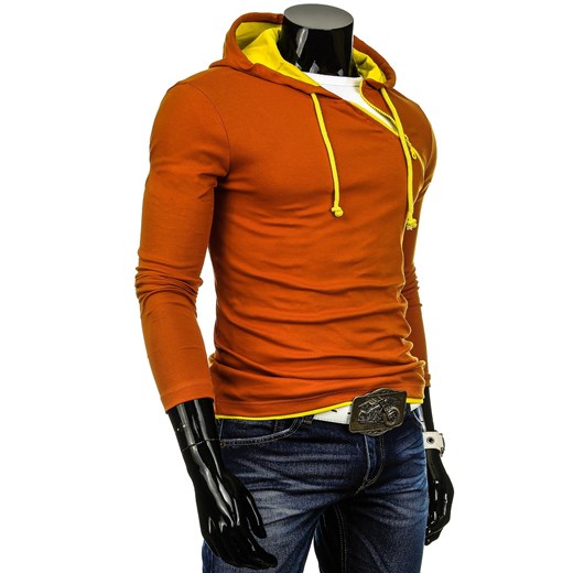 Bluza (bx0607) dstreet pomaranczowy modne