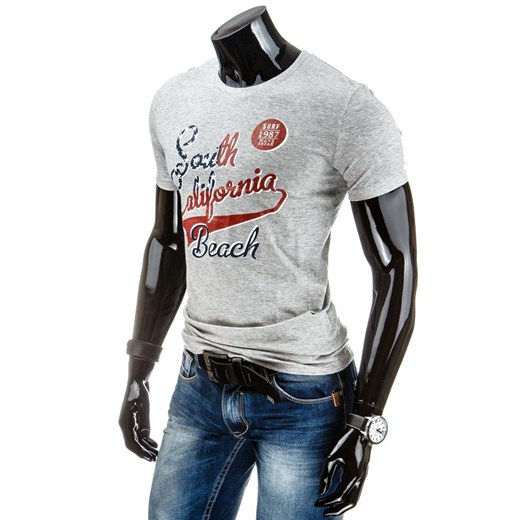 Koszulka męska z krótkim rękawem (rx1153) dstreet  T-shirty