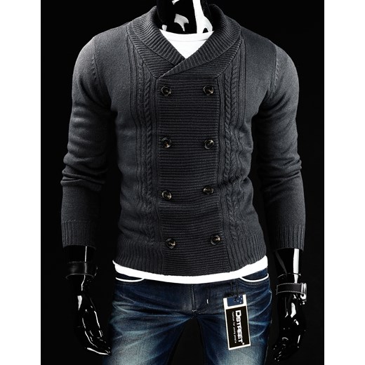 Sweter (wx0222) dstreet czarny miękkie
