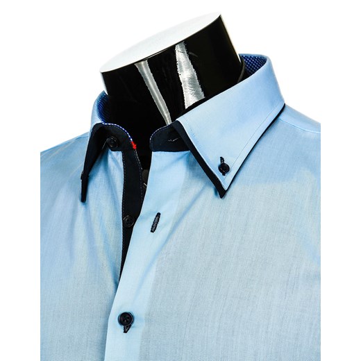 Koszula z długim rękawem (dx0250) dstreet niebieski modne