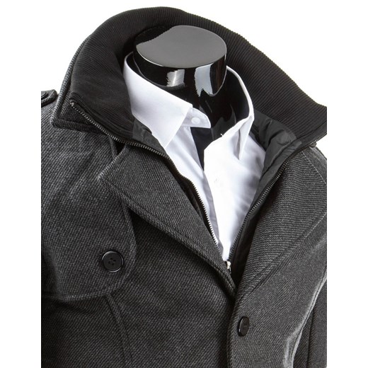 Płaszcz (cx0241) dstreet szary modne