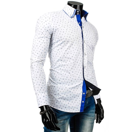 Koszula z długim rękawem (dx0216) dstreet szary modne
