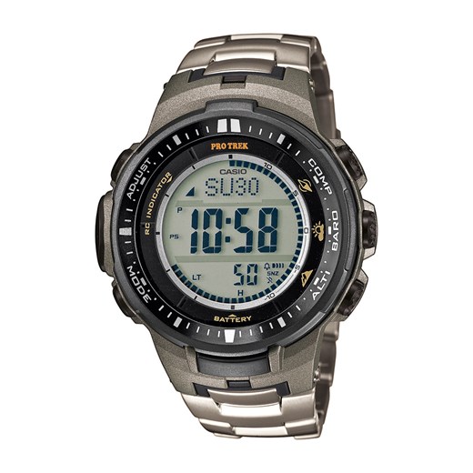 CASIO PRW-3000T-7ER - ZEGAREK PROTREK PRW 3000T 7ER e-watches szary Zegarki męskie