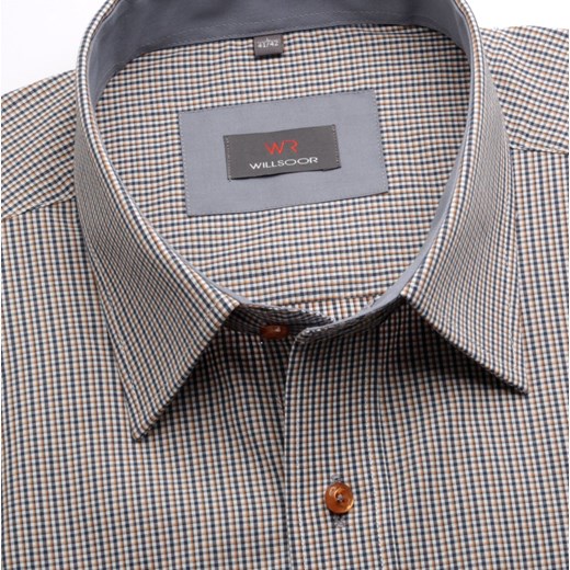 Koszula Classic (wzrost 176-182) willsoor-sklep-internetowy szary casual