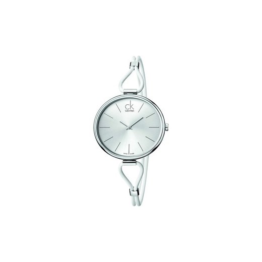 Zegarek Damski Calvin Klein K3V231L6 + dodatkowo otrzymasz cyfrowy zegarek ZA DARMO + dożywotnia możliwość zwrotu towaru brawat-pl zielony Zegarki damskie