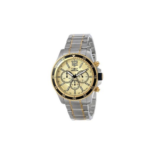 Zegarek Męski Invicta 13976 + dodatkowo otrzymasz cyfrowy zegarek ZA DARMO + dożywotnia możliwość zwrotu towaru brawat-pl szary Zegarki męskie