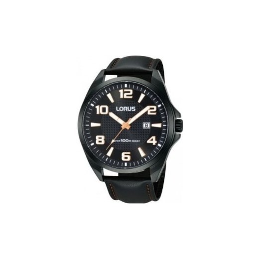 Zegarek Męski Lorus RH923DX9 + dodatkowo otrzymasz cyfrowy zegarek ZA DARMO + dożywotnia możliwość zwrotu towaru brawat-pl czarny Zegarki męskie
