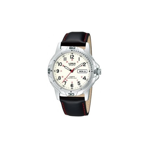 Zegarek Męski Lorus RXN99CX9 + dodatkowo otrzymasz cyfrowy zegarek ZA DARMO + dożywotnia możliwość zwrotu towaru brawat-pl bialy Zegarki męskie