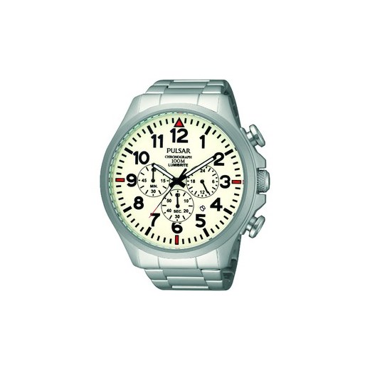 Zegarek Męski Pulsar PT3321X1 + dodatkowo otrzymasz cyfrowy zegarek ZA DARMO + dożywotnia możliwość zwrotu towaru brawat-pl zielony Zegarki męskie
