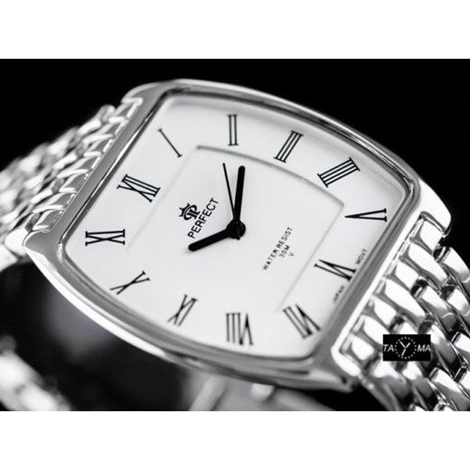 Zegarek damski PERFECT A018 - silver (zp741a) zegarki-cc szary Zegarki damskie