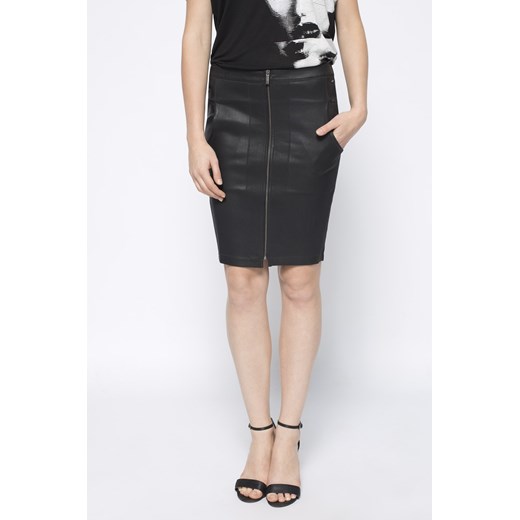 Spódnica - Calvin Klein Jeans - Spódnica Faye answear-com szary Spódnice ołówkowe