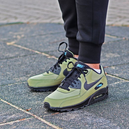Nike Air Max 90 Essential “Alligator” (537384-302) thebestsneakers-pl szary jesień