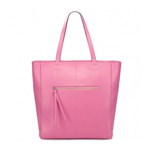 Ładny i wygodny shopper bag różowy stylowagalanteria-com rozowy wakacyjny