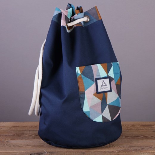 Worek boom bag Yogi Babu Projekt - Navy Blue brandsplanet-pl granatowy materiałowe